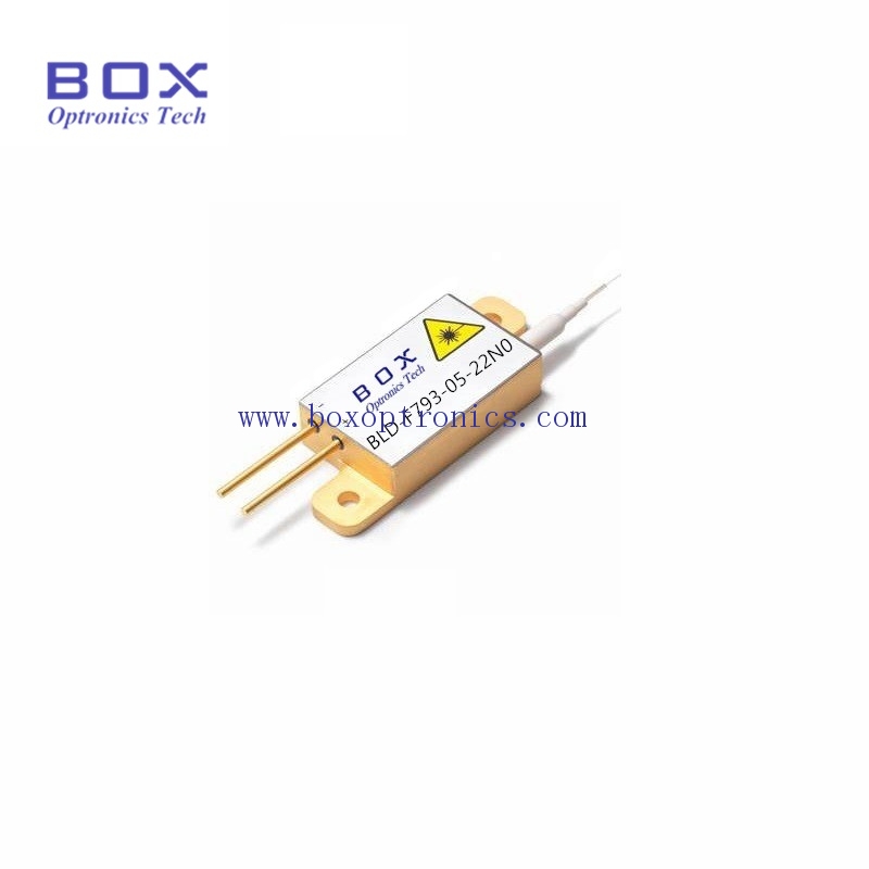 975nm 30W Conduction cooled laser module with 0.22NA 105um optical fiber