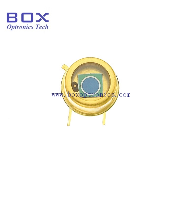 Low noise 5.9mm silicon coaxial TO8 package photodetector