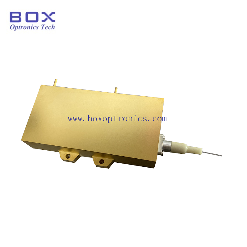 Wavelength stabilized high power fiber coupled 915nm 90W laser diode